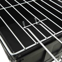 Vuurplaats en barbecue 2-in-1 34x34x48 cm staal 7