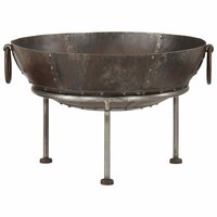 Vuurplaats 55x55x38 cm ijzer 2