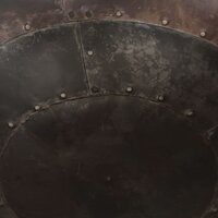 Vuurplaats 55x55x38 cm ijzer 6