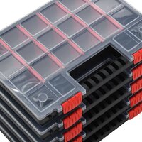 Assortimentsdozen 10 st 34,5x25x5 cm polypropeen 6