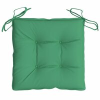 Stoelkussens 4 st 40x40x7 cm oxford stof groen 6