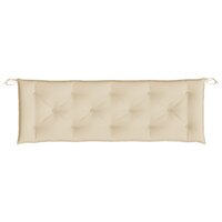 Tuinbankkussen 150x50x7 cm oxford stof beige 4