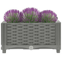 Plantenbak verhoogd 40x40x23 cm polypropeen 3