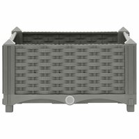 Plantenbak verhoogd 40x40x23 cm polypropeen 4