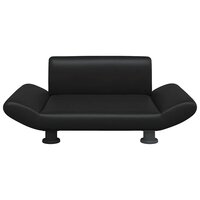 Hondenmand 70x45x28 cm kunstleer zwart 3