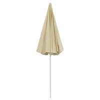Strandparasol 240 cm zandgeel 4