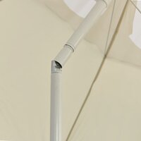 Strandparasol 300 cm zandgeel 3