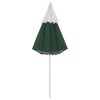Strandparasol 300 cm groen 4