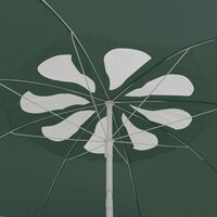 Strandparasol 300 cm groen 6