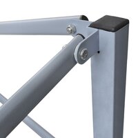 Partytent professioneel inklapbaar 2x2 m staal wit 7