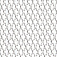 Draadhek 50x50 cm 45x20x4 mm roestvrij staal 2