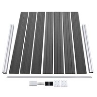 Schuttingpanelenset 699x146 cm HKC zwart   6