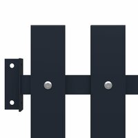 Schuttingpaneel 170,5x75 cm gepoedercoat staal antraciet 3