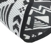 Buitenkleed ARAKIL &Oslash;120 cm polypropeen zwart 4