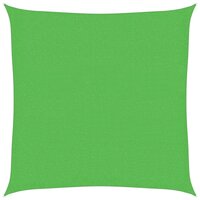 Zonnezeil 160 g/m&sup2; 2,5x2,5 m HDPE lichtgroen 2