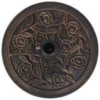 Parasolvoet rond 9 kg hars bronskleurig 4