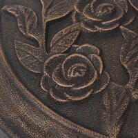 Parasolvoet rond 9 kg hars bronskleurig 5