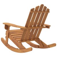 Schommelstoel Adirondack massief acaciahout 5