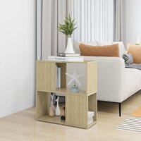 Boekenkast 60x24x63 cm bewerkt hout sonoma eikenkleurig 6