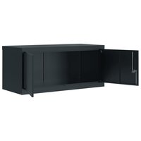 Archiefkast 90x40x110 cm staal antracietkleurig 5
