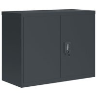Archiefkast 90x40x110 cm staal antracietkleurig 7