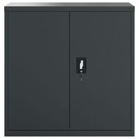 Archiefkast 90x40x130 cm staal antracietkleurig 8