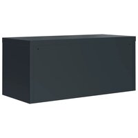 Archiefkast 90x40x240 cm staal antracietkleurig 6