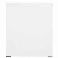 Archiefkast 46x62x72,5 cm staal wit 4