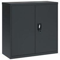 Archiefkast 90x40x90 cm staal antracietkleurig 2