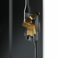 Archiefkast 90x40x90 cm staal antracietkleurig 8