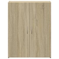 Archiefkast 60x32x77,5 cm bewerkt hout sonoma eikenkleurig 4