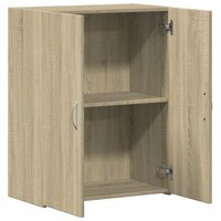 Archiefkast 60x32x77,5 cm bewerkt hout sonoma eikenkleurig 7
