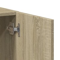 Archiefkast 60x32x77,5 cm bewerkt hout sonoma eikenkleurig 8
