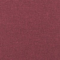 Voetenbank 60x50x41 cm stof wijnrood 6