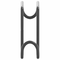 Hoofdstelhouders 3 st staal zwart 4