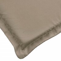 Ligbedkussen 200x70x3 cm oxford stof taupe 6