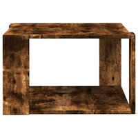 Salontafel 51,5x51,5x30 cm bewerkt hout gerookt eikenkleurig 5