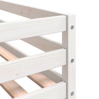 Kinderhoogslaper met ladder 90x190 cm massief grenenhout 9