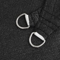 Zonnezeil 160 g/m&sup2; 2,5x2,5x3,5 m HDPE zwart 5