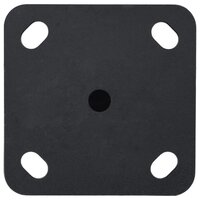 Parasolvoet voor &Oslash;32/34/38 mm stok staal matzwart 4