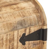 Opbergkisten 2 st massief mangohout  9