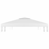 Prieeldak 2-laags 310 g/m&sup2; 3x3 m wit 3