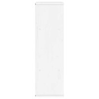 Bijzetkast met lades ODDA 40x24x79 cm massief grenenhout wit 7