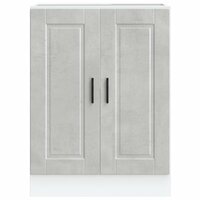 Keuken onderkast &quot;Porto&quot; bewerkt hout betongrijs 4