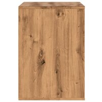 Ladekast 80x41x58 cm bewerkt hout artisanaal eikenkleurig 6