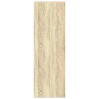 Hoge kast 30x41x124 cm bewerkt hout sonoma eikenkleurig 5