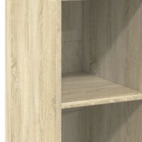 Hoge kast 40x41x124 cm bewerkt hout sonoma eikenkleurig 7