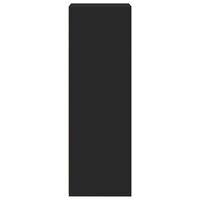 Hoge kast 45x41x124 cm bewerkt hout zwart 5