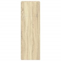 Hoge kast 45x41x124 cm bewerkt hout sonoma eikenkleurig 5