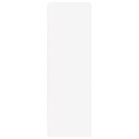 Hoge kast 50x41x124 cm bewerkt hout wit 5